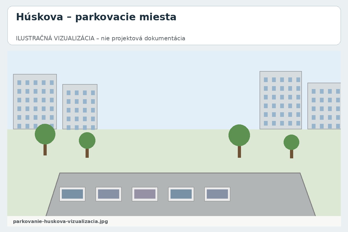 FOTOGRAFIA – parkovanie-huskova